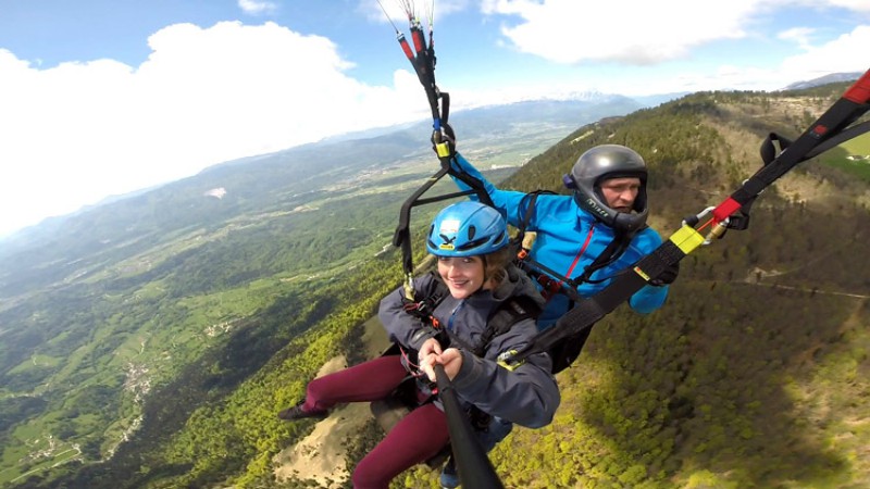 Paragliding in Slovenia, is something out of this world