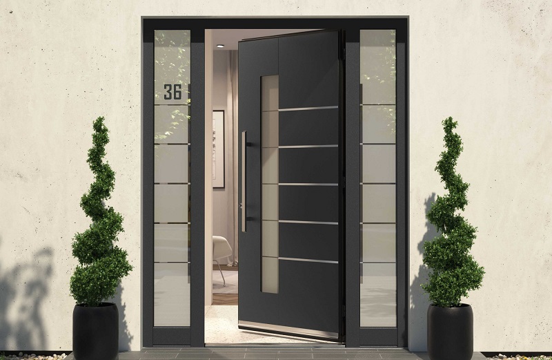 Aluminum front doors have many advantages